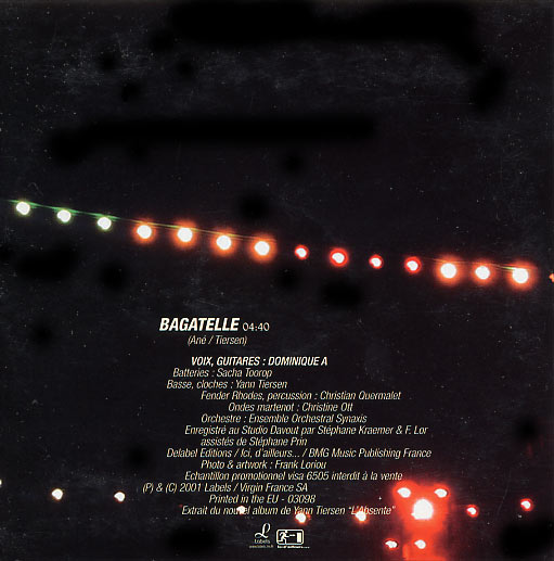 Yann Tiersen - Bagatelle