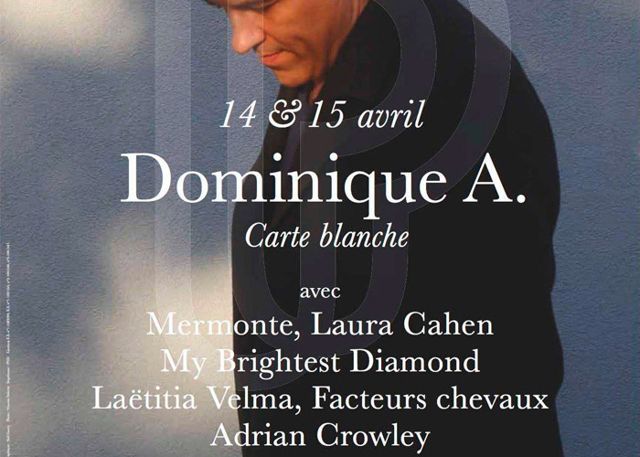 Carte Blanche Dominique A / Philharmonie