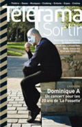 Dominique A en couverture de Télérama Sortir