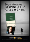 Dominique A chez Gibert toulouse