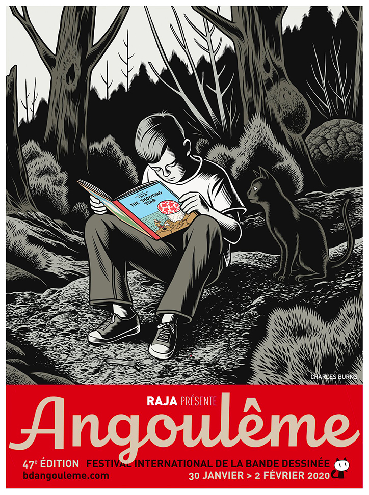 dominique A au festival d'Angoulême de BD 2020