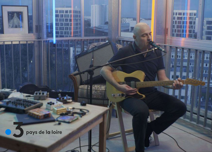 Dominique A en session live de Frane 3