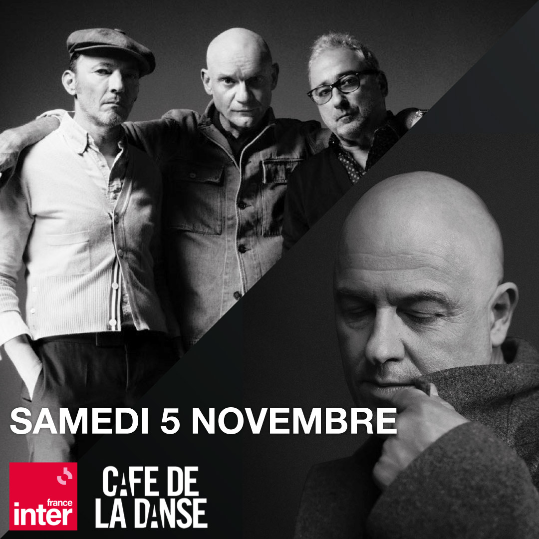 Dominique A et Louise Attaque en concert sur France Inter