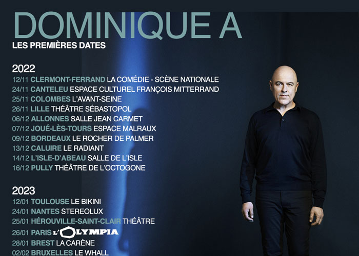 Dominique A en concert 2022-23